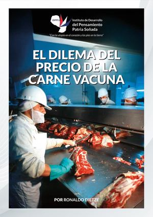 El Dilema Del Precio De La Carne