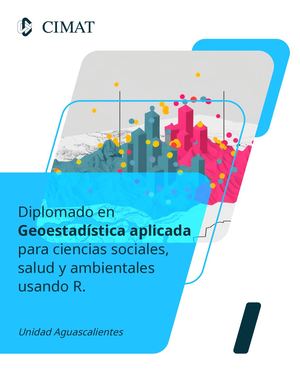Diplomado en Geoestadística - Folleto publicitario