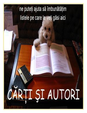 AUTORI SI VOLUME PUBLICATE