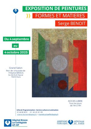Calaméo - Affiche Formes Et Matières Serge Benoit Brc