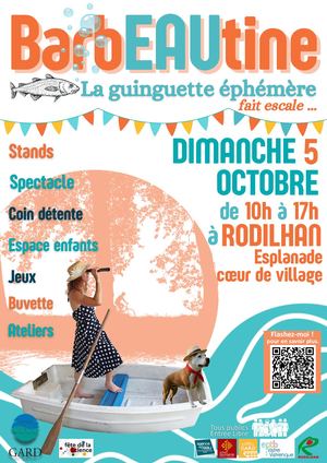 Rodilhan - Affiche BarbEAUtine