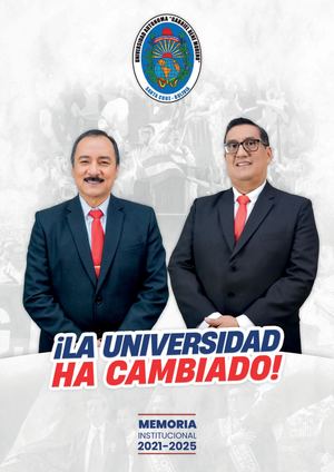 Memoria UAGRM 2021-2025