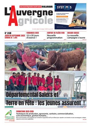 Auvergne Agricole N°3138