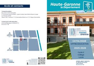 MDR&D - Catalogue pédagogique 2025 - 2026