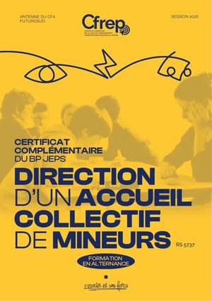 Plaquette Direction ACM