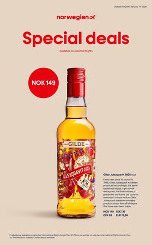 Norwegian Special Deals October 2025