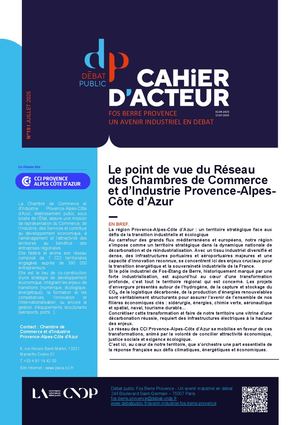 Débat public Fos Berre Provence : notre cahier d'acteur