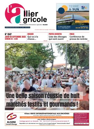 N°1547 L'ALLIER AGRICOLE