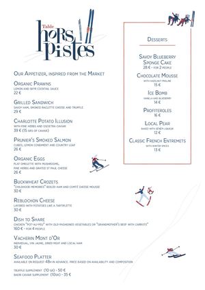 Carte Hors Pistes AN