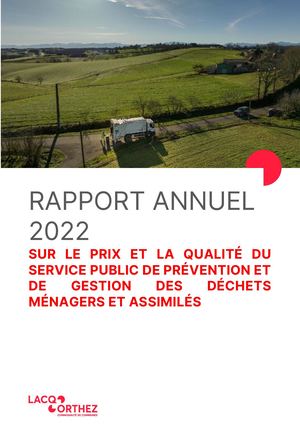 Rapport annuel déchets RPQS 2022