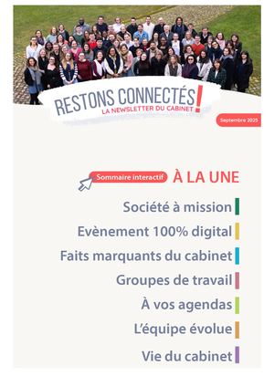 Newsletter Septembre 2025