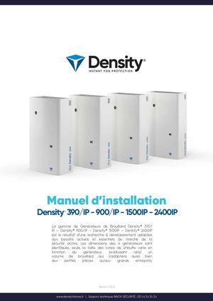 Density Installation Manual 390 900 1500IP 2400IP Version 2.5.5