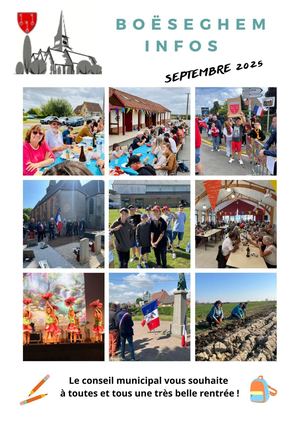 Boëseghem Infos Septembre 2025