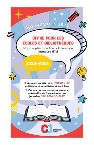 Offre aux écoles et bibliothèques 2025-2026