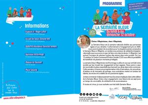 Programme Semaine Bleue 2025