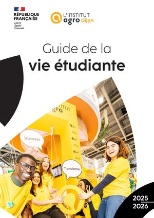 guide de la vie étudiante 2025-2026