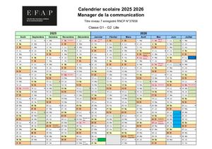 Calendrier Efap Pt Cms Lille 2025 2026 G1 G2 V F 4