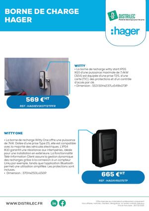 Hager Borne De Charge