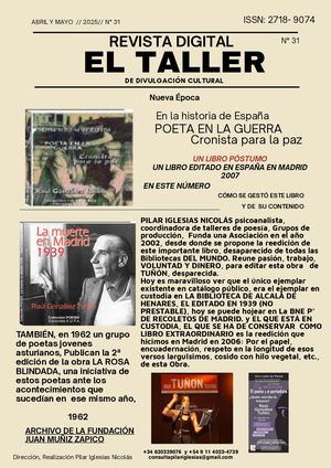 N° 31 Revista Digital El Taller 2025