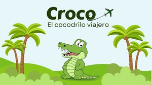 Cuento Infantil Croco El Cocodrilo Viajero Ilustrativo Colorido (1)