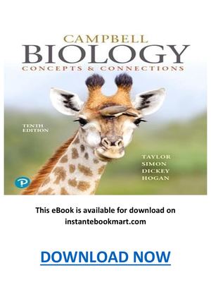 Campbell Biology Concepts And Connections 10th Edition Pdf