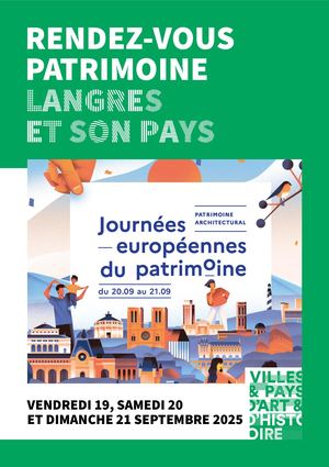 PAYS DE LANGRES Programme des Journées du Patrimoine