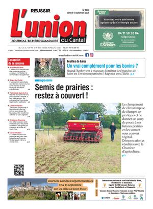 L'union Du Cantal N° 3826
