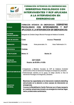 V 1 Id 945 Ficha De Difusión Debriefing Rcp