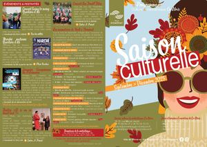 Dépliant Culture Septembre > décembre 2025