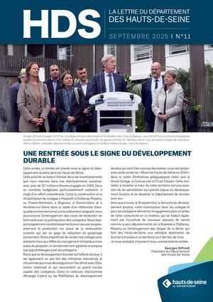 La Lettre du Département des Hauts-de-Seine -n°11 - Septembre 2025