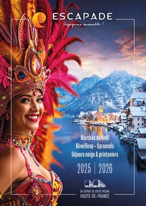 Brochure Hiver-Printemps Voyages autocar Escapade 2025-2026