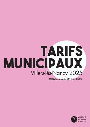 Tarifs Municipaux 2024