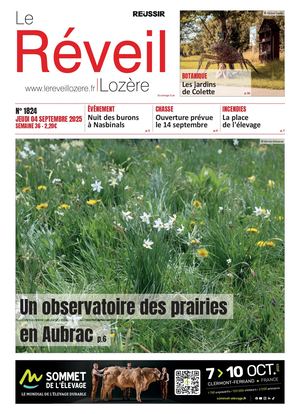Le Réveil Lozère du jeudi 4 septembre 2025