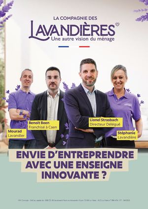 Brochure Franchise La Compagnie des Lavandières A4 Vf Juin25