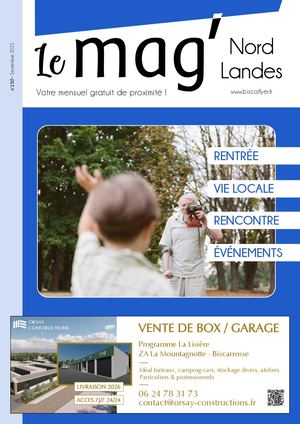 Le Mag' Nord Landes N°150 Septembre