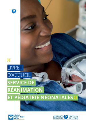 Livret d'accueil Néonatologie