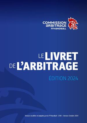 235 Ffhandball Cna Livret Arbitrage 2024