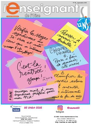 Journal Rentrée Septembre 2025 Oise