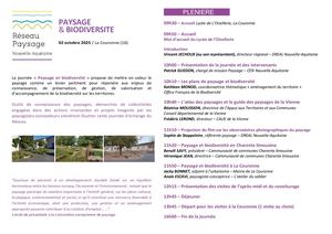 Invitation Réseau Paysage