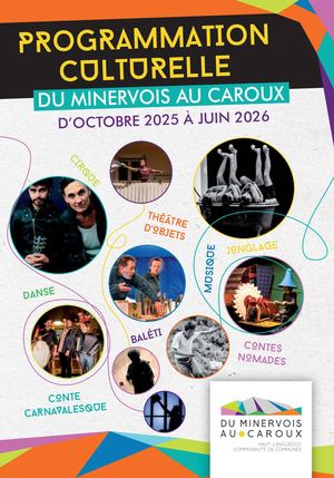 Programmation Culturelle du Minervois au Caroux - saison 25|26