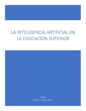 Calaméo - La Inteligencia Artificial En La Educacion Superior