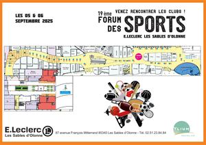 Forum des sports 2025 : le plan