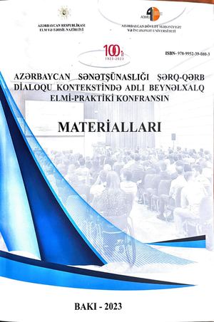Azərbaycan sənətşunaslığı Sərq-Qərb dialoqu kontekstində