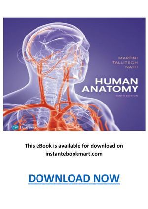 Human Anatomy Martini 9th Edition Pdf