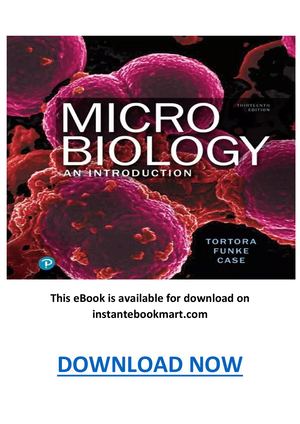 Microbiology An Introduction 13th Edition Pdf
