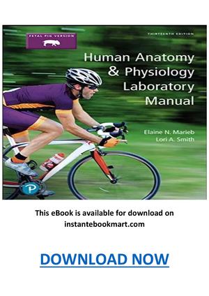 Human Anatomy and Physiology Laboratory Manual 13th Edition Pdf