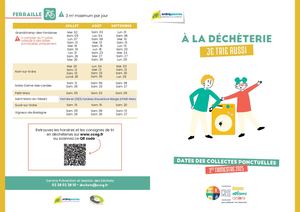 Déchets spécifiques 4ème Trimestre 2025