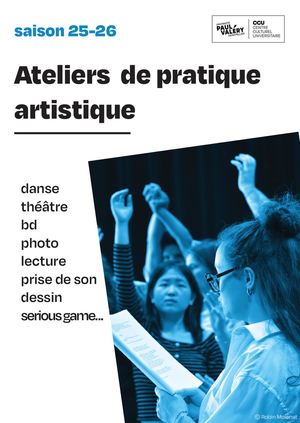 Ateliers de pratique artistique du CCU 25-26