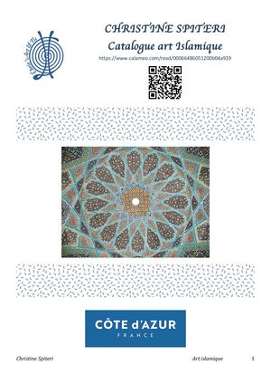 Catalogue Art Islamiste Christine Spiteri V1
