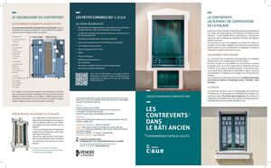 Les contrevents dans le bâti ancien